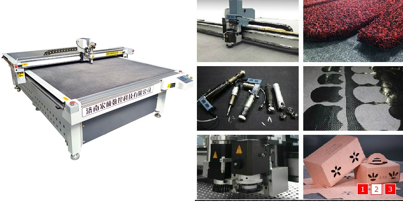 Vibrating Knife Cutting Machine for fabric and leather YZ1625