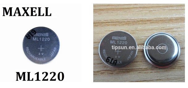 Maxell 3V ML1220 Button cell Rechargeable CMOS Battery Maxell 3V ML1220 Button cell Rechargeable CMOS Battery