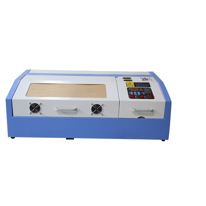 40W desktop small 300200mm rubber stampwoodacrylicbamboolaser engraving cutting machineengraver cutter FDK40