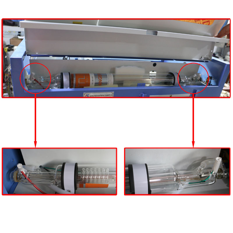 40W desktop small 300200mm rubber stampwoodacrylicbamboolaser engraving cutting machineengraver cutter FDK40