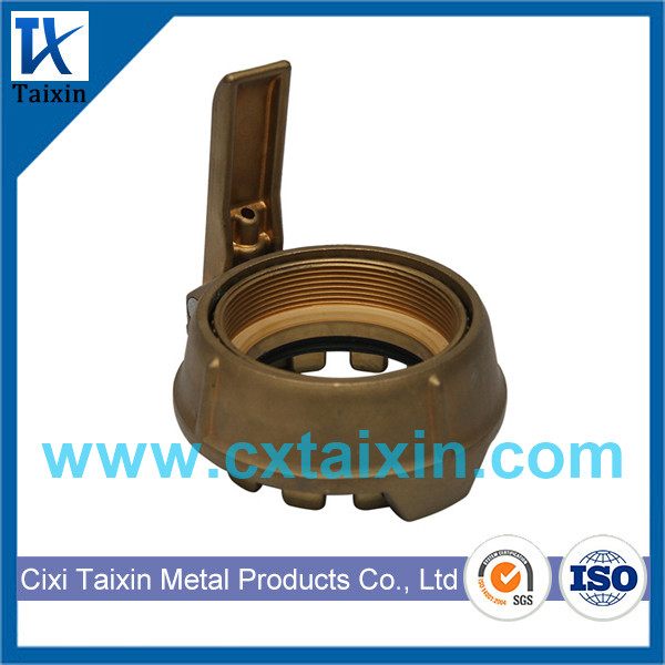 Aluminium Guillemin coupling Cap with latch with chain