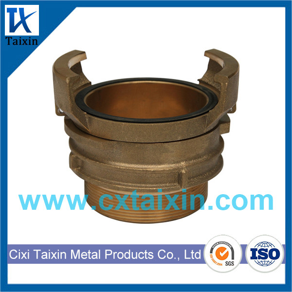 Aluminium Guillemin coupling Cap with latch with chain