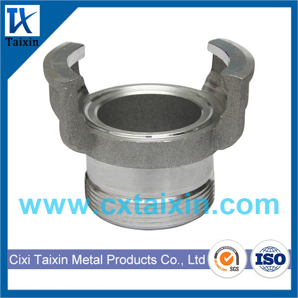 Aluminium Guillemin coupling Cap with latch with chain