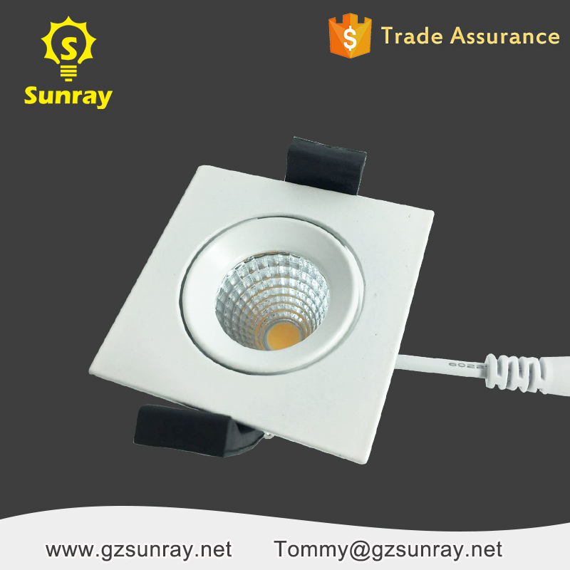 Aluminum isolated driver high lumen 55mm cutout 15w 30w 220v led cob downlight