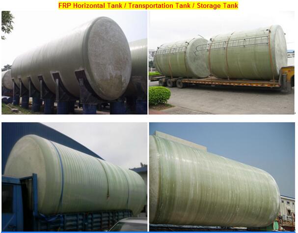 fiberglass reinforced plastic storage tank