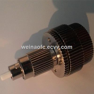 Fiber Optic Fixed Attenuator FC 130dB Metal Housing MaleFemale Type