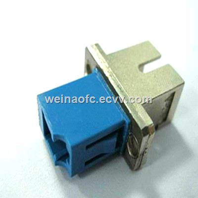 Hybrid Fiber Adapter SCLC SCLC SC Metal LC plastic
