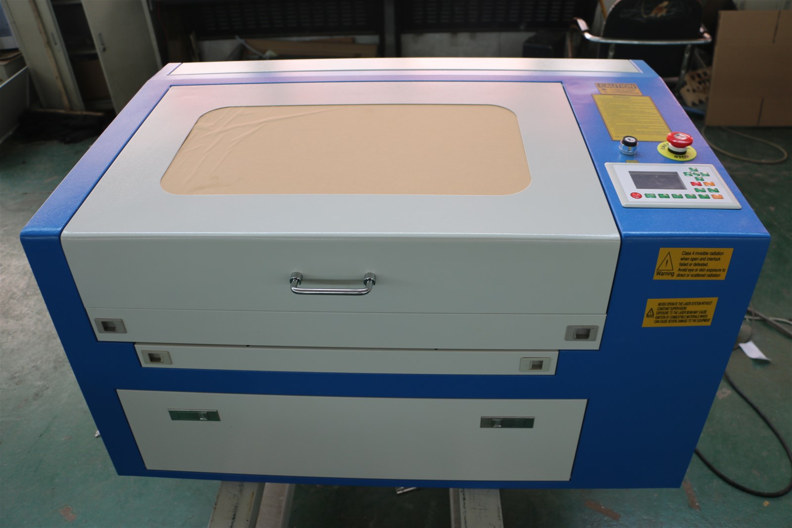 500300mm 50W Co2 laser engraving cutting machine FD350 for woodacrylicglassplexiglasspaperbambooleather