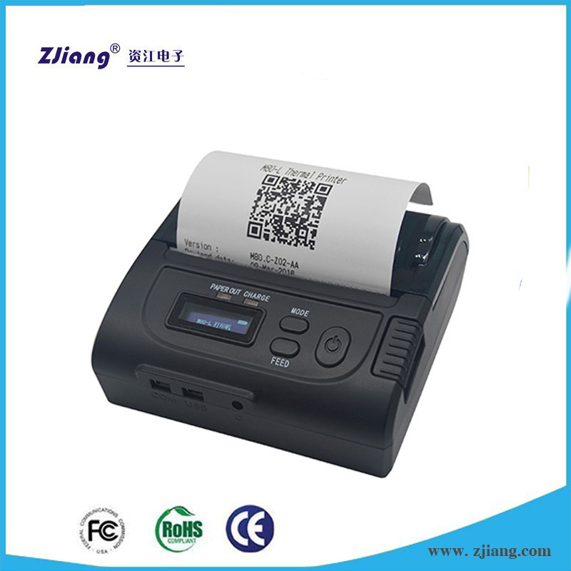 POS Printer Supplies Bluetooth Printer SDK Mobile Printer for Android ZJ8002