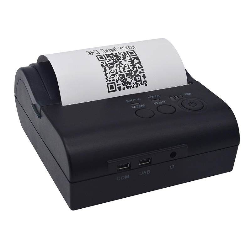 ZJ8001DD Mini Portable Bluetooth Mobile Printer Mini Bill Printer
