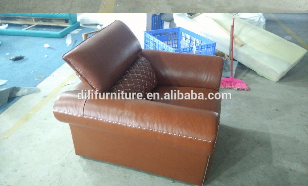 Italy new modern genuine sectional leather sofa furniture