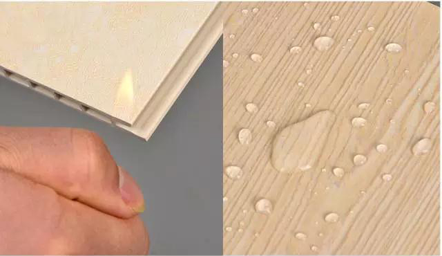 Fireproof and Waterproof wpc wallceiling panel for kitchen decoration