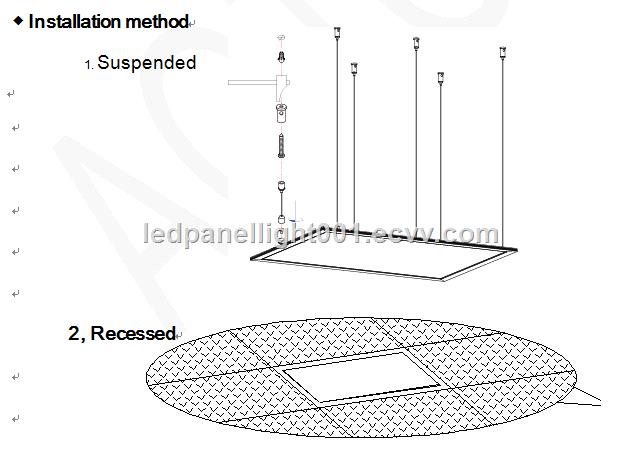 40W LED panel light with RoHS DLC41 requirements no flicker free 40W LED panel light with RoHS DLC41 requirements no flicker free