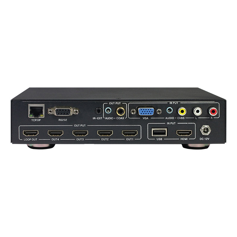 1080P 2x2 HDMI video wall controller support TCPIP control