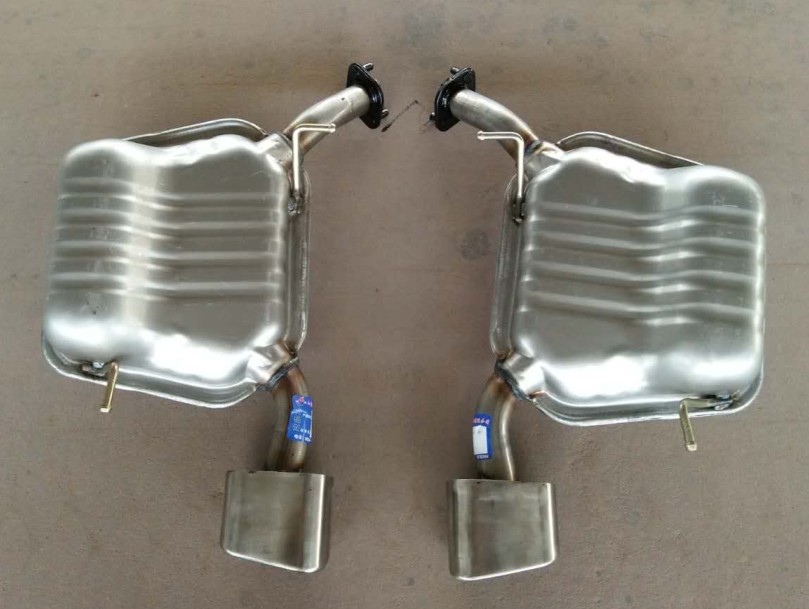 409 stailess steel auto exhaust system muffler from China