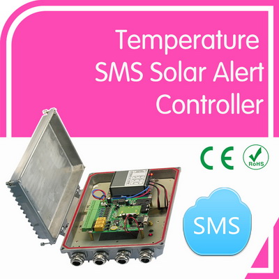 Temperature Humidity SMS Solar Alert Controlleralarm system