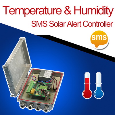 environment monitoring Temperature SMS Solar Alert Controller