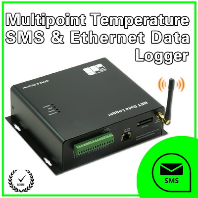 MultiTemperature SMS NET Data Logger