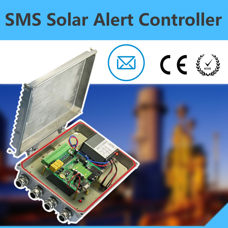 SMS Solar Alert Controller datalogger recorder