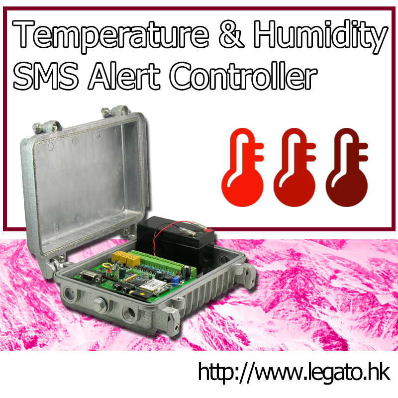 Temperature Humidity SMS Alert Controller