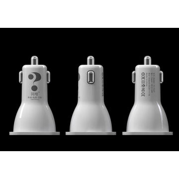 5V2100mA USB Dual Port car Chargers for Tablet PC CE FCC RoHS Directivecompliant