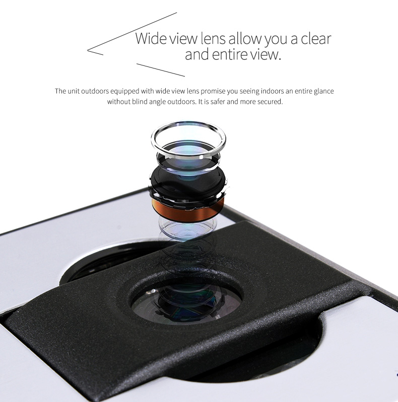 wireless visual doorbell 16 Ringtones Lithium Battery