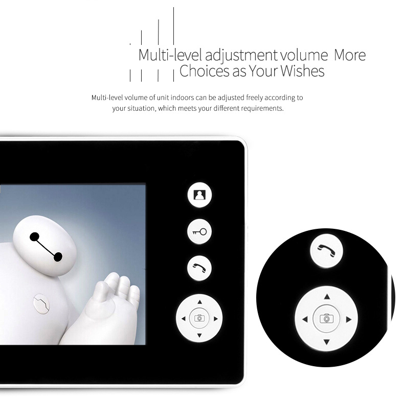 wireless visual doorbell 16 Ringtones Lithium Battery