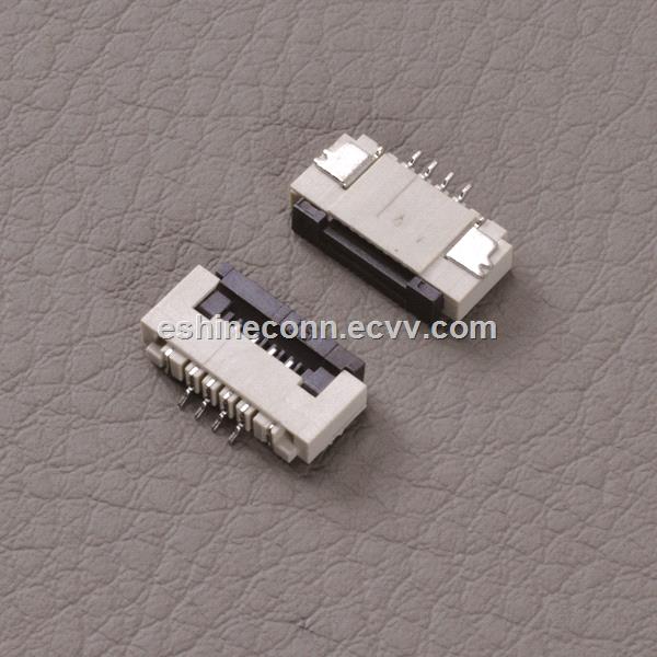 Front flip actuators type FPC connector for digital camera 08mm pitch