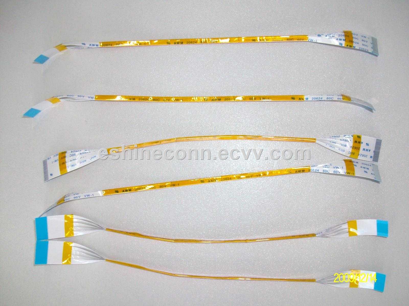 DVD FFC cable high density 05mm pitch RohsUL