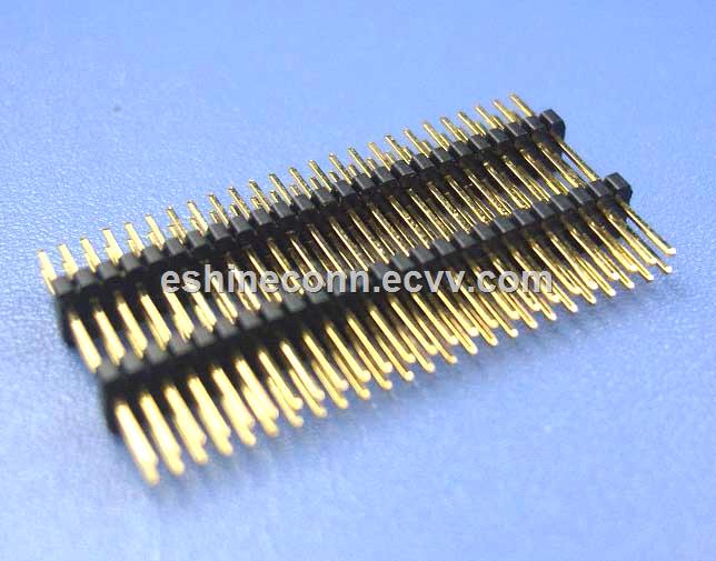 10mm Pitch Male Pin Header Socket Strip Connector for Label Machine Straight Angle Rohs UL