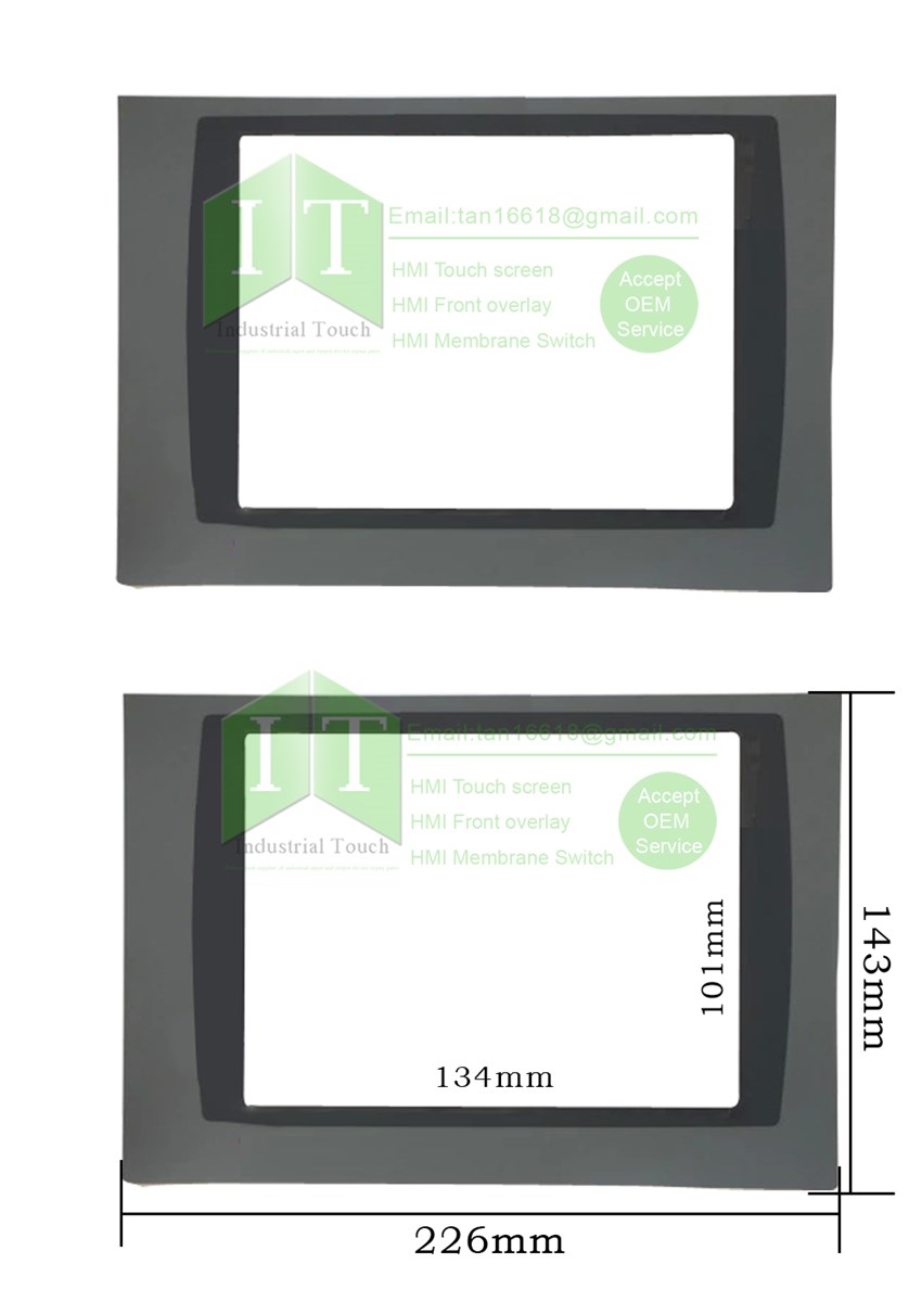 NEW AB PanelView Plus 700 2711PT7C4D9 2711PB7C4B1 2711PB7C4B2 2711PT7C4D8 HMI PLC TouchScreen and Front label