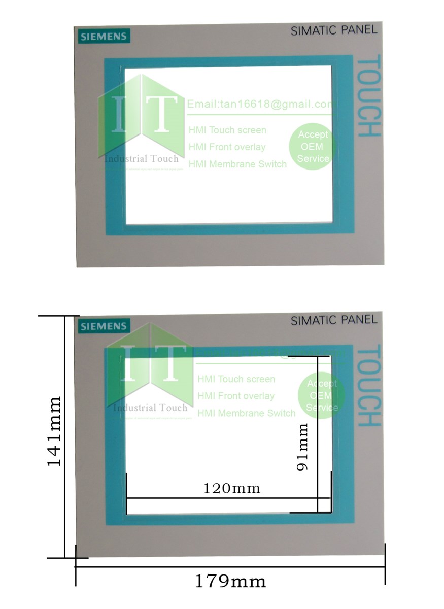 NEW TP177 TP177A TP177B 6AV66400CA110AX1 6AV66420AA110AX1 6AV66420BA011AX1 HMI Touch Screen and Front label