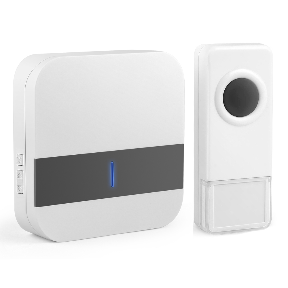 2017 best selling wireless door chime with 52 ringtones