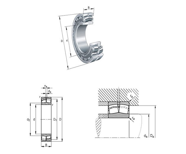 Roller Bearing Size 50mm110mm40mm 22310 Spherical Roller Bearing