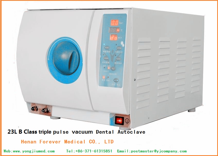 B Class 23L Dental Equipment Autoclave