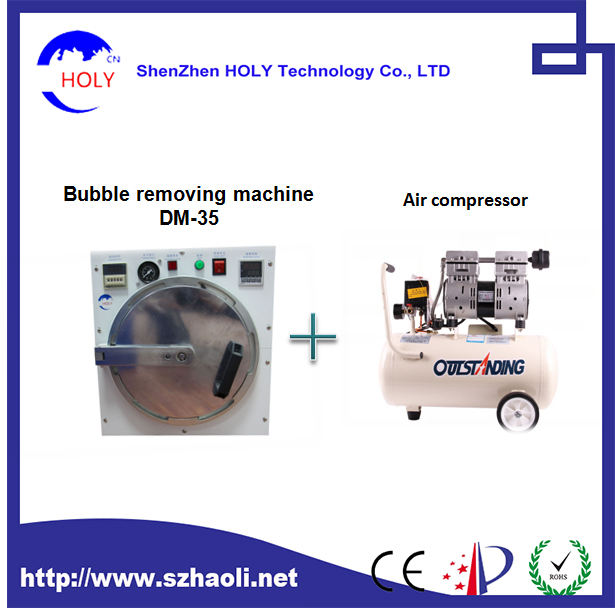 HOLY High Pressure Bubble Removing Machine