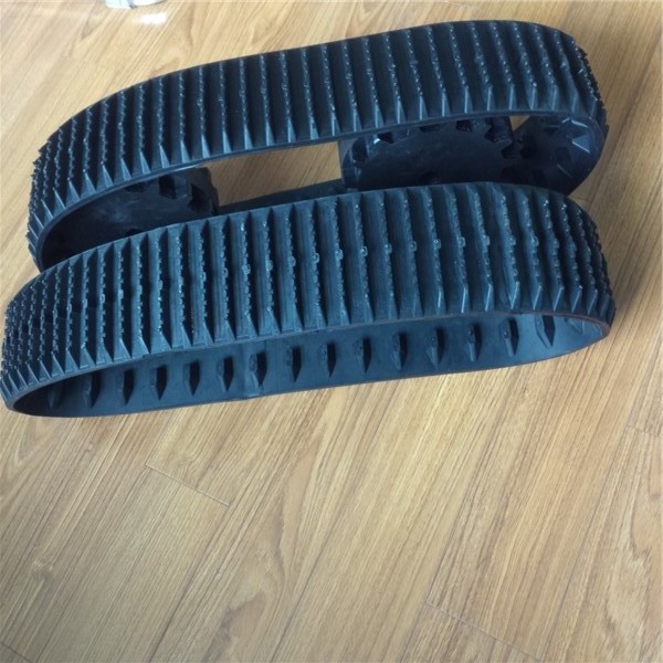 Small Robot Wheelchair Rubber track 136mm width