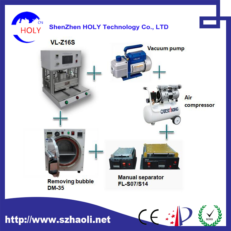 HOLY Z16S Automatic OCA Vacuum Laminating LCD repair Machine