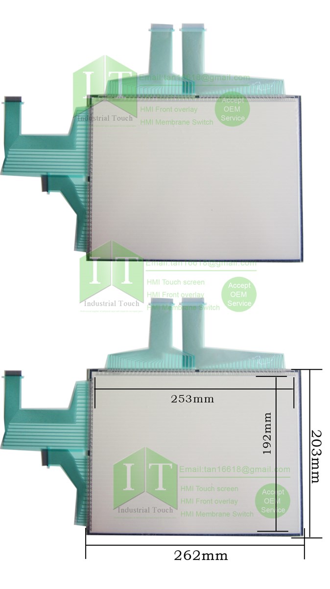 NEW NS12TS01V1 NS12TS00BECV2 NS12TS01BV2 NS12TS00BV2 NS12TS00ECV2 HMI PLC TouchScreen and Front label