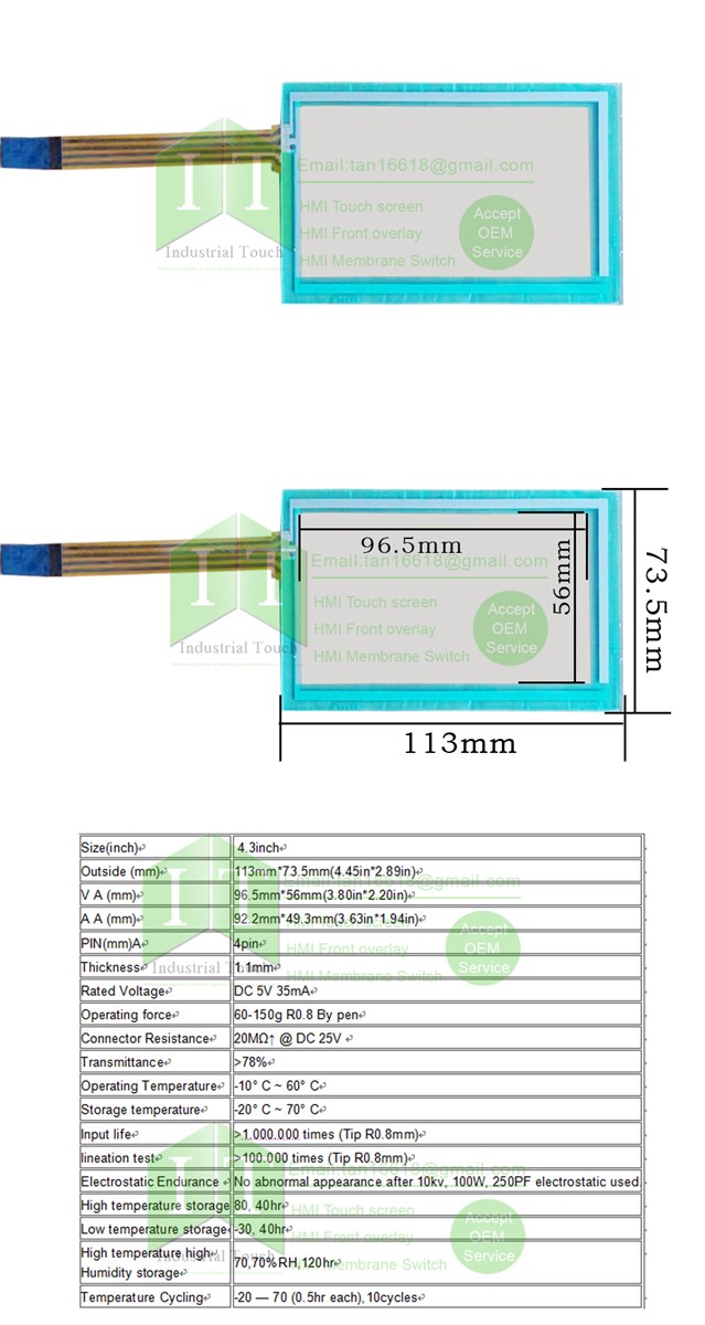 NEW ESA VT155W VT 155W VT155W00000 VT155W000DP HMI PLC touch screen panel membrane touchscreen