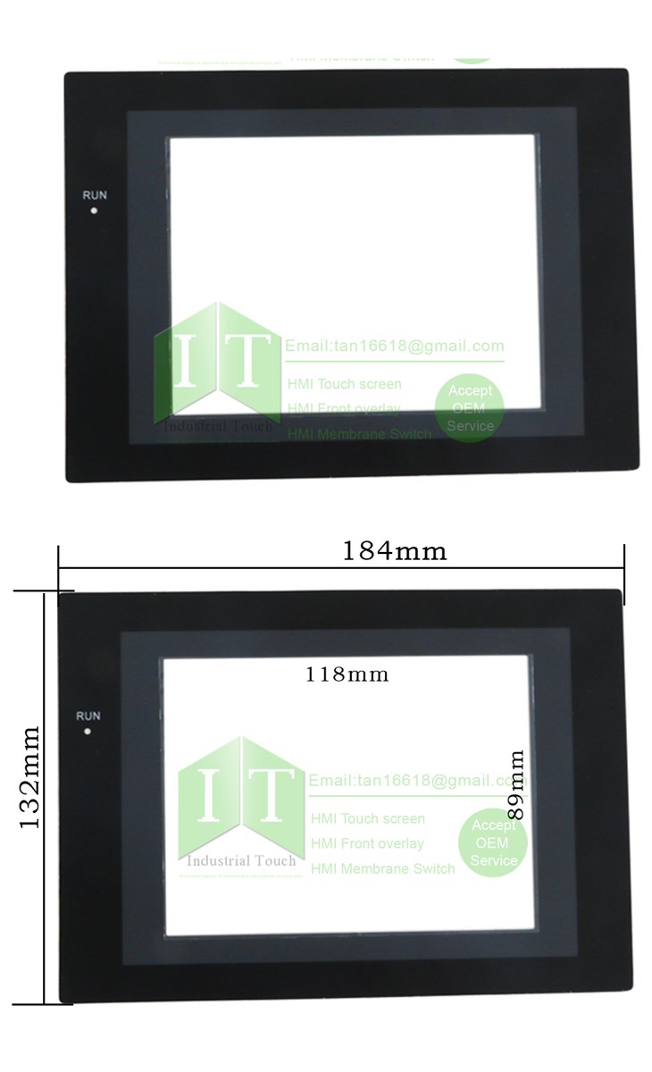 NEW NS5SQ00BV1 NS5SQ00V1 NS5SQ01V1 HMI PLC TouchScreen and Front label