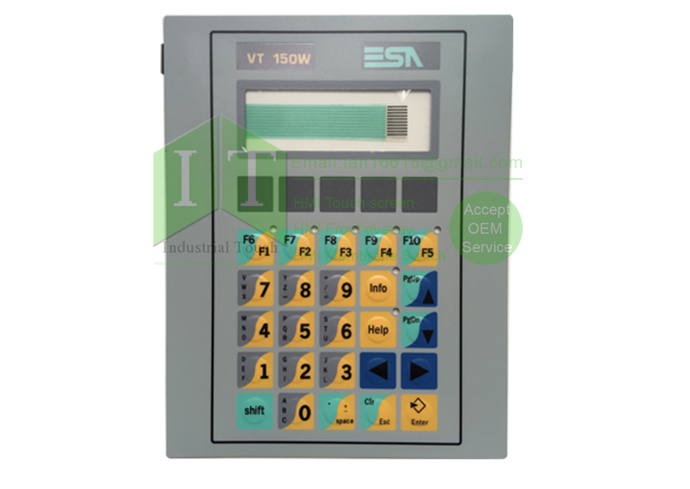 NEW ESA VT 150W VT150W 00000 VT150W00000 VT150W000DP VT150WA00CN HMI PLC Membrane Switch keypad keyboard