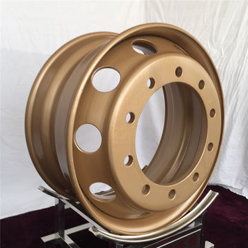 225x675 Gold Tubeless Steel Wheel Rim for Truck Tyre 9R225 25570R225