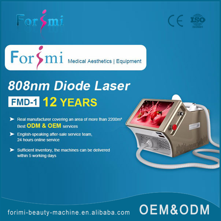 portable 808nm Diode Laser FMD1 Diode Laser Hair Removal Machine