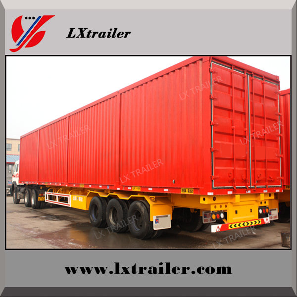 Highway Logistics Transport vanbox semi trailer for sale