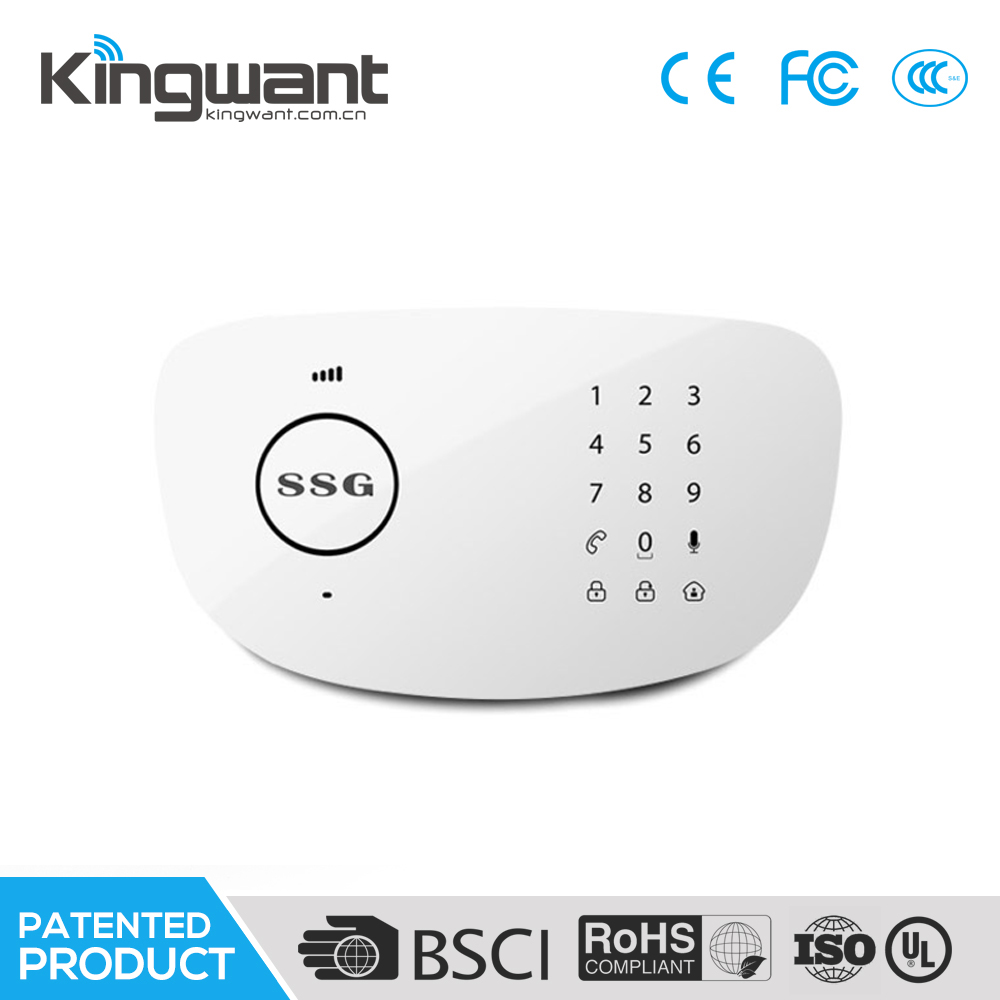 Dual network GSMPSTN burglary alarm system