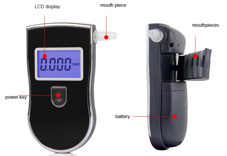 GLAT818 Digital Alcohol Teter Breathalyzer