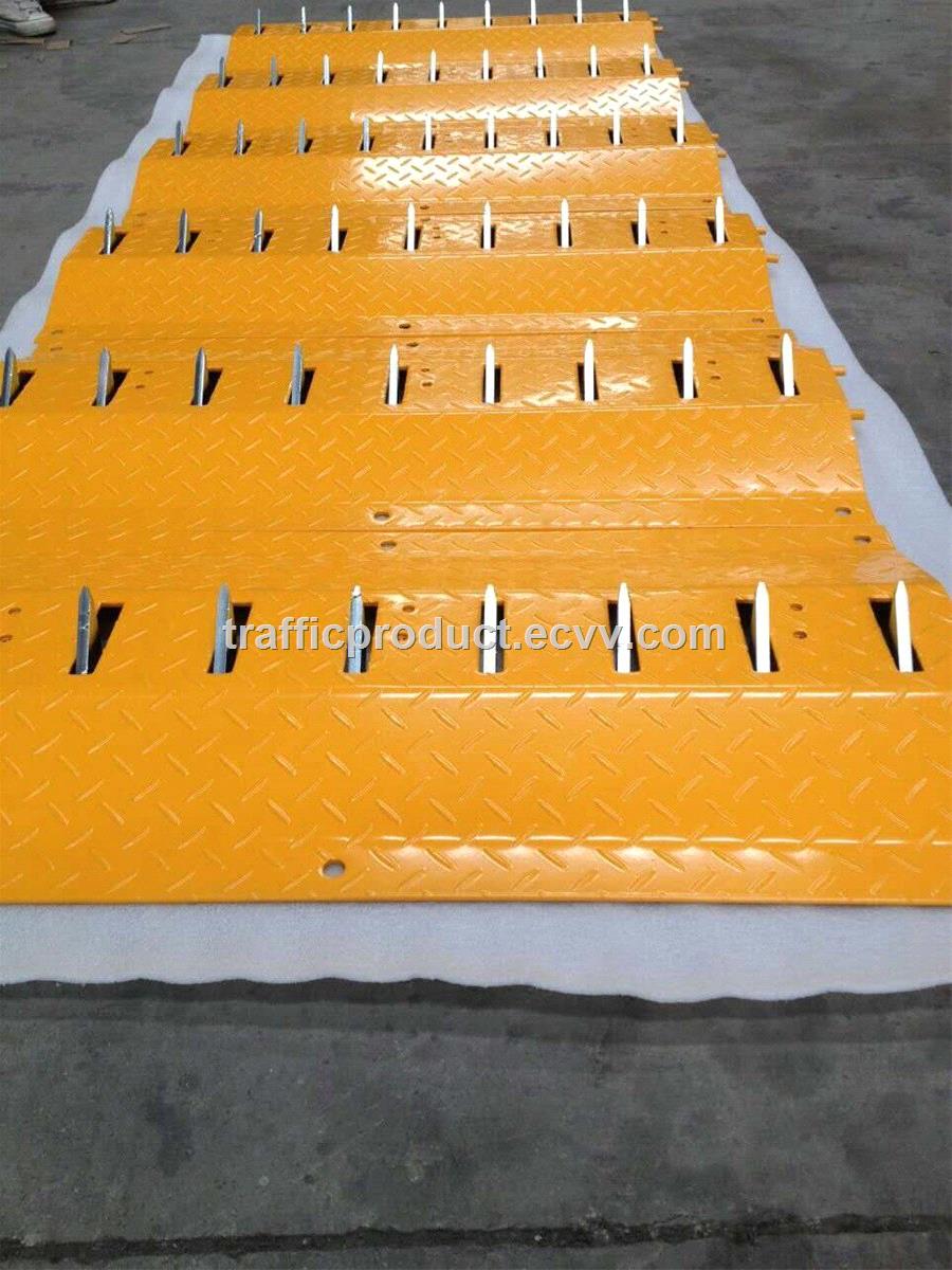 OEM 385100050 mm tyre killer in manual steel speed hump
