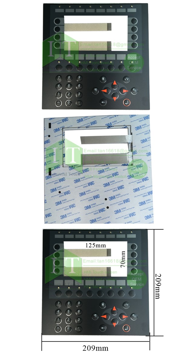 NEW Beijer Electronics AB Operator Interface E600 MAC E600 HMI PLC Membrane Switch keypad keyboard