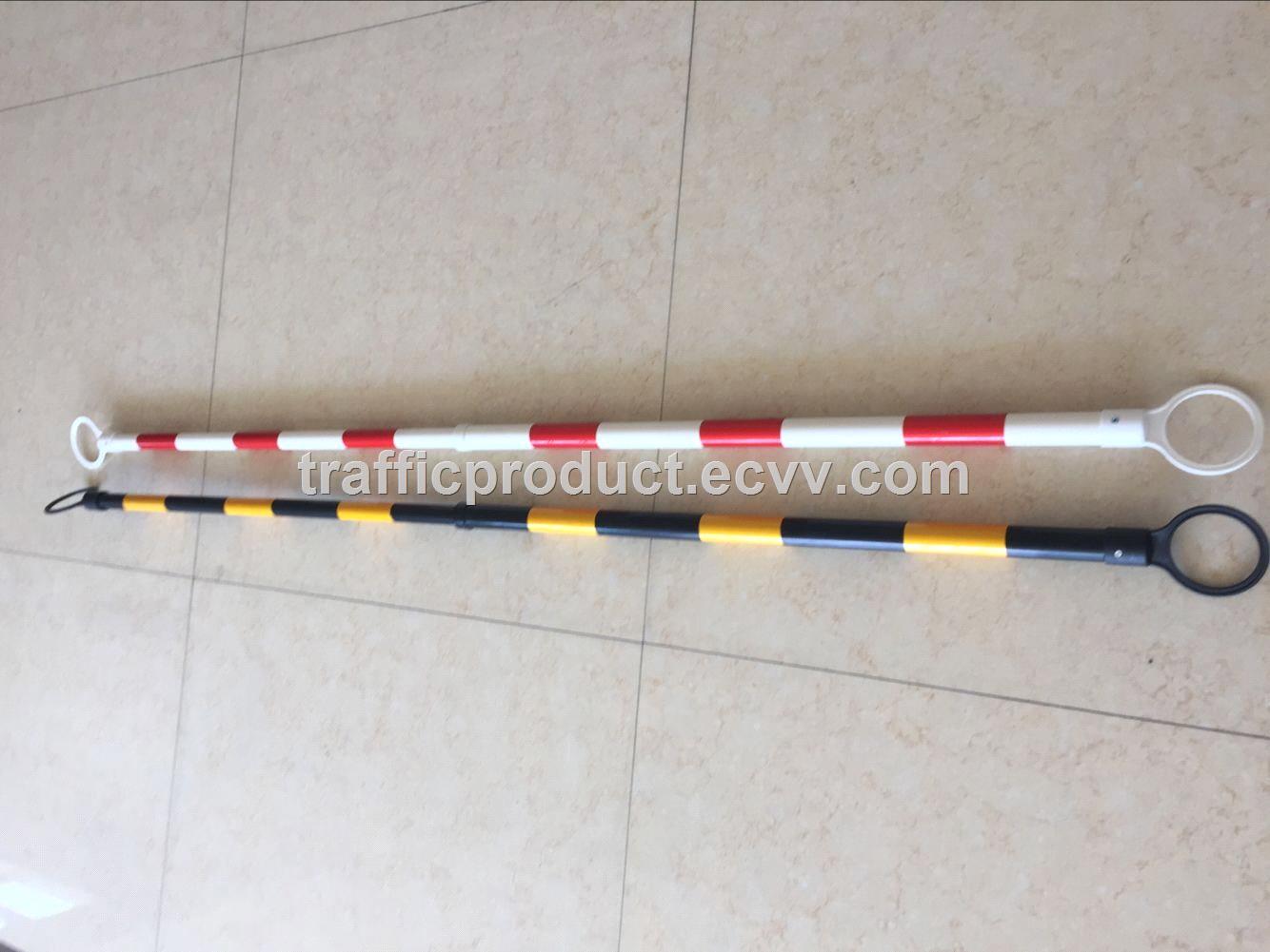 retractable traffic cone bar traffic Barricade pole Warning pole contraction pole road sign poles